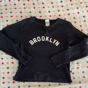 Blue Marlin vintage Brooklyn  Long Sleeve Shirt